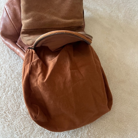 We The Free Brown Leather Backpack - Picture 11 of 12